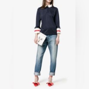 Ganni Polo Top NWT sz36